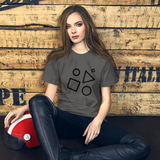 Intentionally Squared Short-Sleeve Unisex T-Shirt