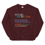 Define an Accessory Misfit Unisex Sweatshirt
