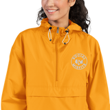 Social Misfits X Champion Packable Jacket (White)