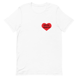 Heart Social Misfits (White)T-Shirt