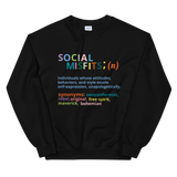 Define an Accessory Misfit Unisex Sweatshirt