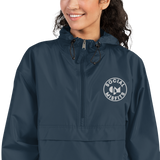 Social Misfits X Champion Packable Jacket (White)