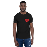 Heart Social Misfits (Red) T-Shirt