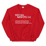 Define a Misfit Unisex Sweatshirt