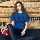 Intentionally Squared Short-Sleeve Unisex T-Shirt