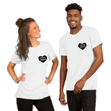 Black Heart Social Misfits (White) T-Shirt