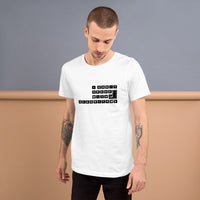 Binary Argument Short-Sleeve Unisex T-Shirt