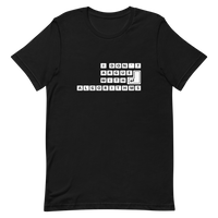 Binary Argument Short-Sleeve Unisex T-Shirt